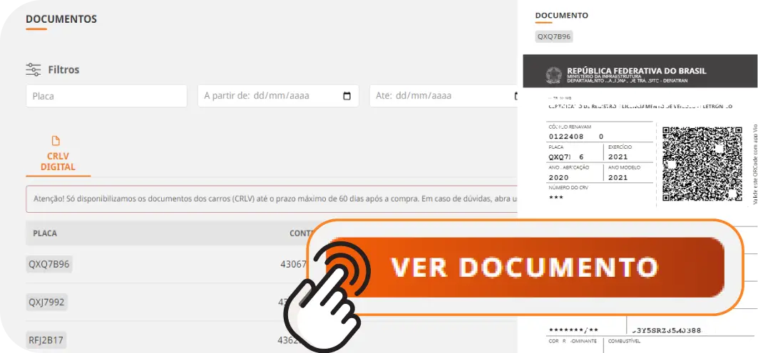 Imagem sobre Consulte as informações do carro